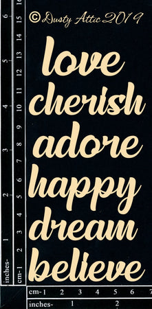 Dusty Attic - Mini Titles #1