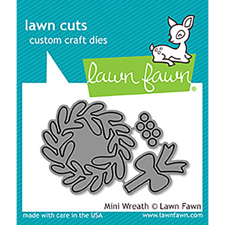Lawn Fawn Craft Die - Mini Wreath 
