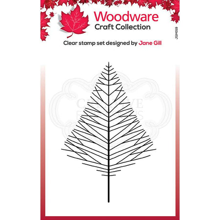 Woodware Clear Magic Singles Stamp - Mini Wide Twiggy Tree