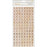 American Crafts Chipboard Thickers - Mosaic Natural