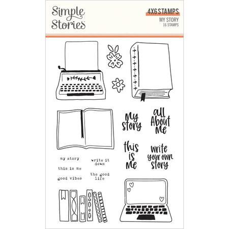 Simple Stories My Story - Clear Stamps