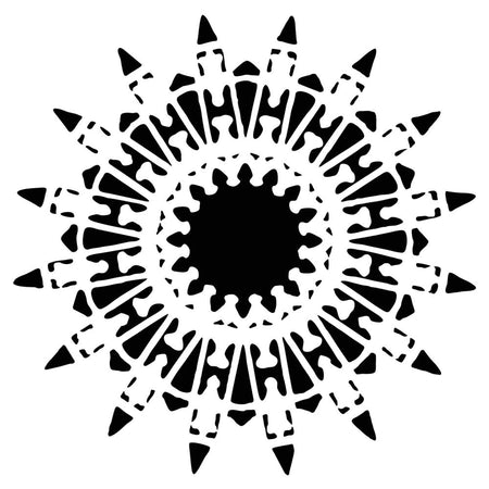 Crafter's Workshop 6x6 Template - Native Star