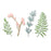 Sizzix Thinlits Die - Natural Leaves
