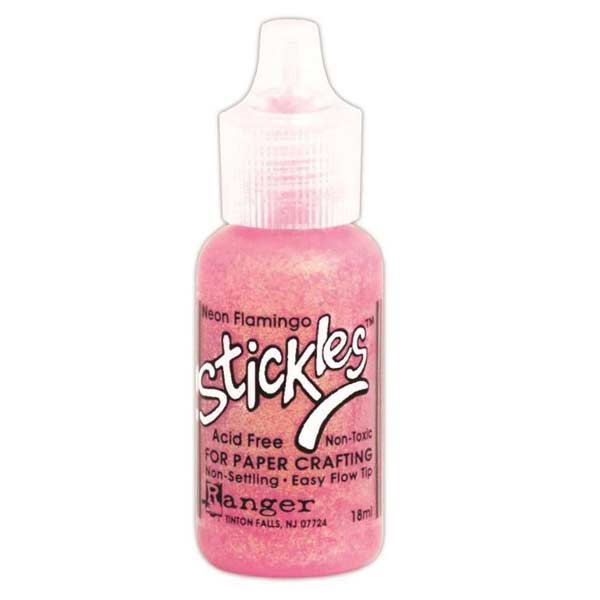 Stickles Glitter Glue - Neon Flamingo