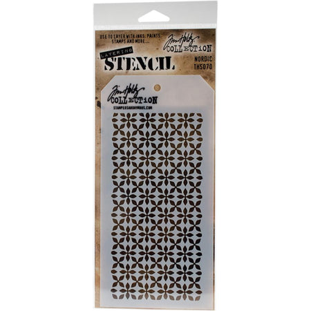 Tim Holtz Layering Stencil - Nordic