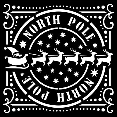 That Special Touch 6x6 Mask - North Pole