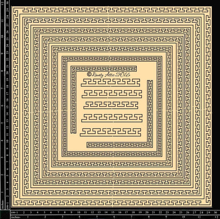 Dusty Attic - Notebook Edge Frames Square