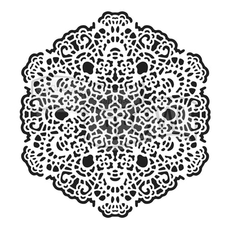 Crafter's Workshop 6x6 Template - Octogonal Lace