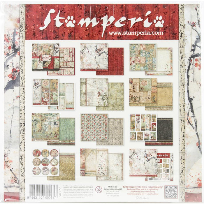 Stamperia Oriental Garden - Paper Pack