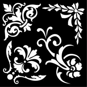 That Special Touch 6x6 Mask - Ornate Elements