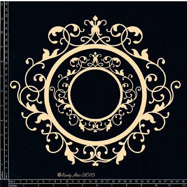 Dusty Attic - Ornate Frame Set