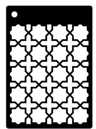 Creative Expressions Mini Stencil - Ornate Trellis