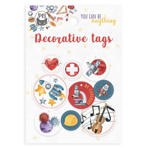 P13 You Can Be Anything - Decorative Tags #1