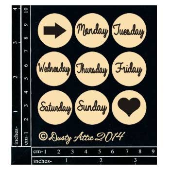 Dusty Attic - Page Pebbles #1