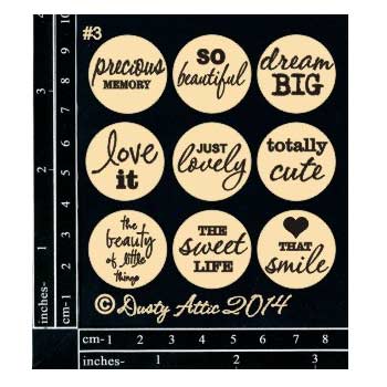 Dusty Attic - Page Pebbles #3