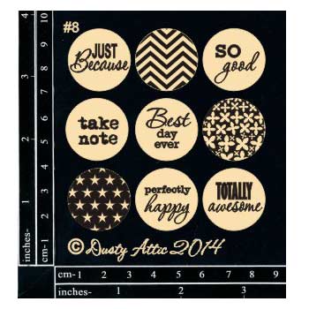 Dusty Attic - Page Pebbles #8