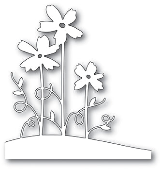 Memory Box Die - Painted Flower Stems