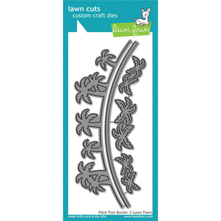 Lawn Fawn Craft Die - Palm Tree Border