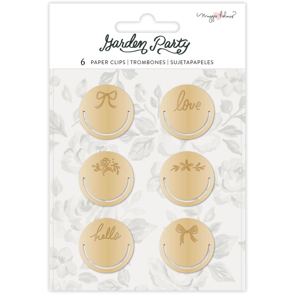 American Crafts Maggie Holmes Garden Party - Circle Paperclips