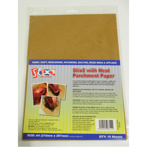Stix2 A4 Heat Parchment Paper