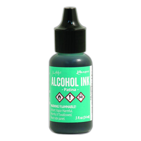 Alcohol Ink - Patina