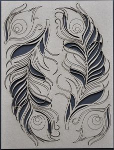 Dusty Attic - Peacock Feathers