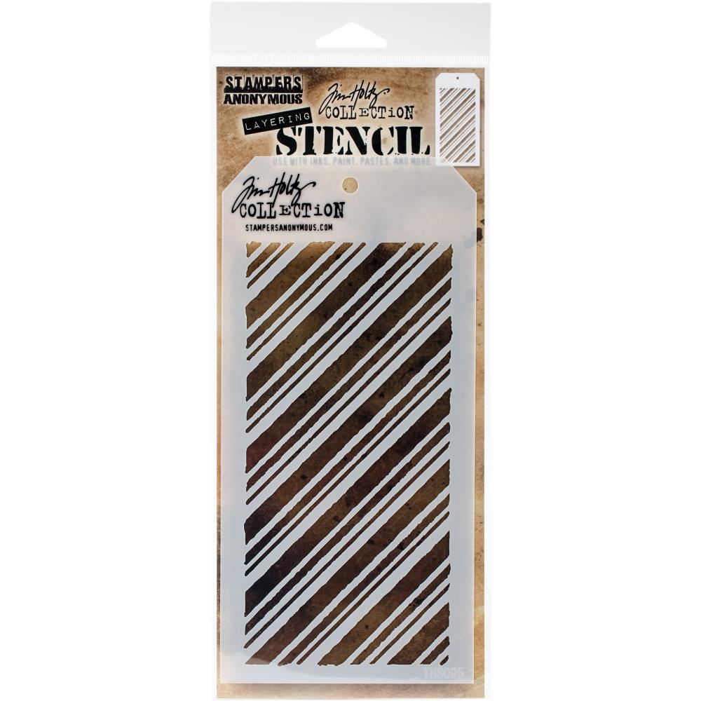 Tim Holtz Layering Stencil - Peppermint