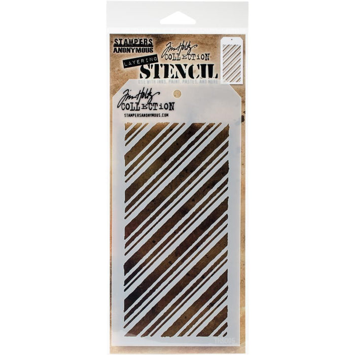 Tim Holtz Layering Stencil - Peppermint