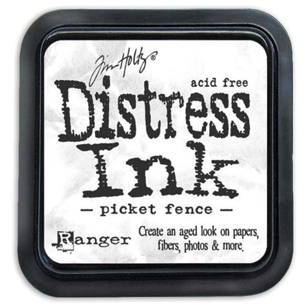 Tim Holtz Distress Ink Picket Fence