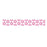 Bella Blvd Designer Tape - Pink Flowers