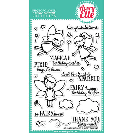 Avery Elle Clear Stamps - Pixie Dust