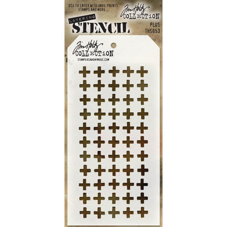 Tim Holtz Layering Stencil - Plus