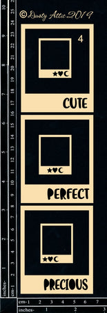 Dusty Attic - Polaroid Frame Set 4