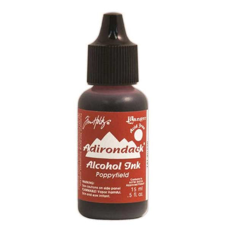 Alcohol Ink - Poppyfield