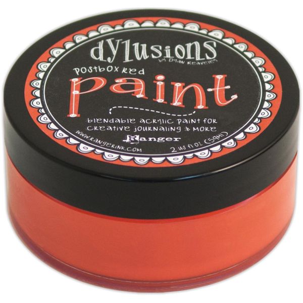 Dylusions Paint - Postbox Red