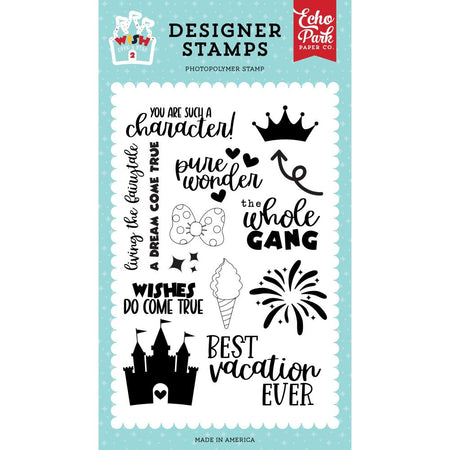 Echo Park Wish Upon A Star 2 - Pure Wonder Clear Stamps