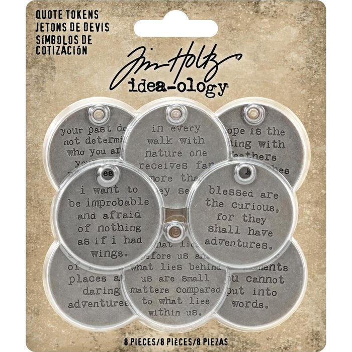Tim Holtz Idea-ology - Quote Tokens 