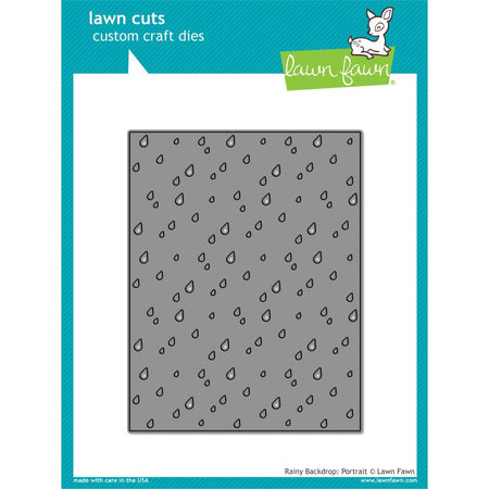 Lawn Fawn Craft Die - Rainy Backdrop