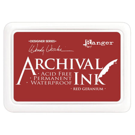 Archival Ink - Red Geranium
