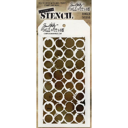 Tim Holtz Layering Stencil - Ringer
