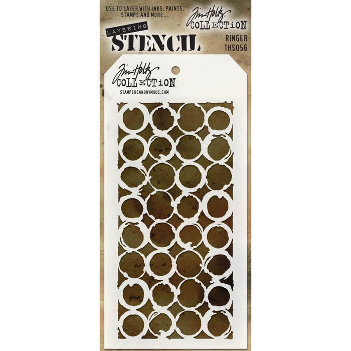 Tim Holtz Layering Stencil - Ringer