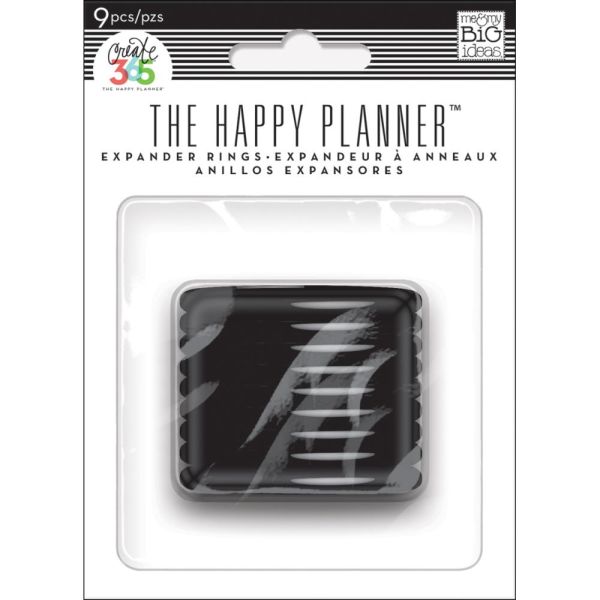 Me & My Big Ideas Happy Planner - Black Expander Rings