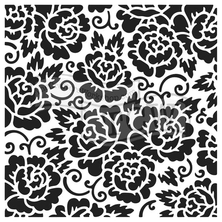 Crafter's Workshop 6x6 Template - Rose Garden