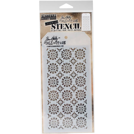 Tim Holtz Layering Stencil - Rosette