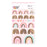 Rosie's Studio Celebrate You - Puffy Rainbow Stickers