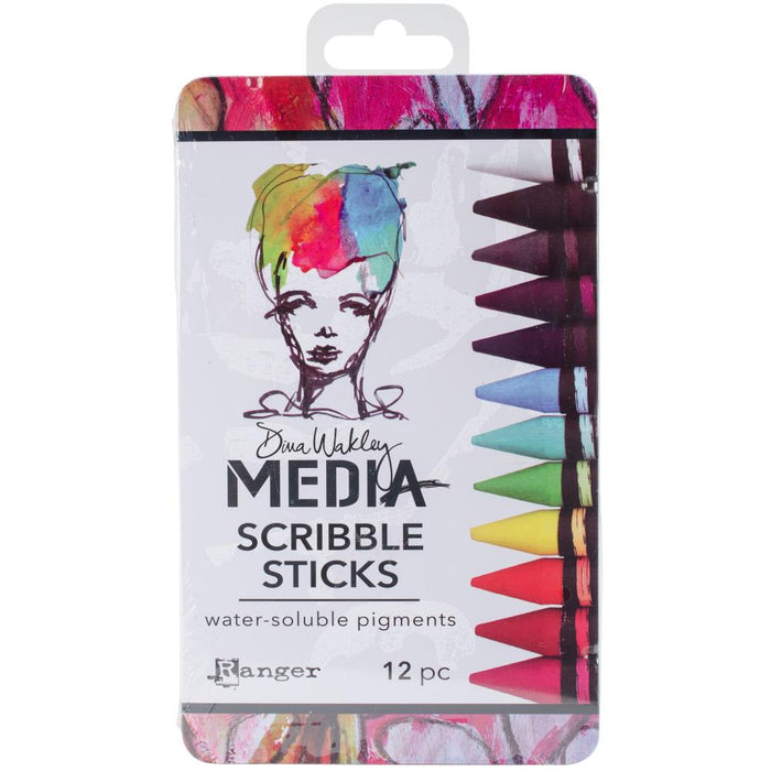 Ranger Dina Wakley Scribble Sticks Set 1