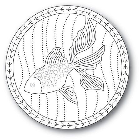 Memory Box Die - Serene Goldfish