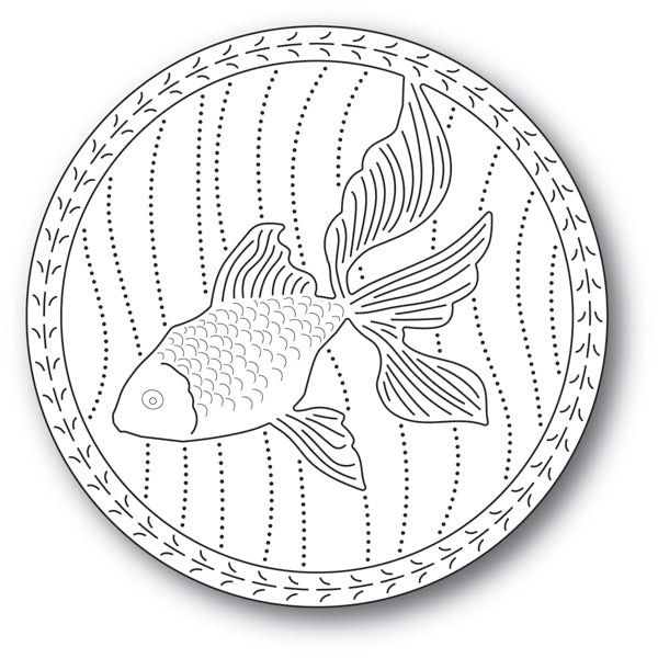 Memory Box Die - Serene Goldfish