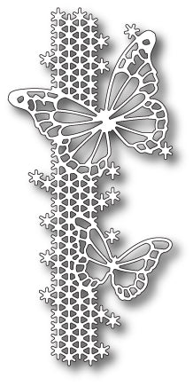 Memory Box Die - Silver Springs Butterfly
