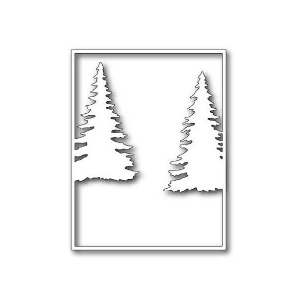 Memory Box Die - Simple Evergreen Frame